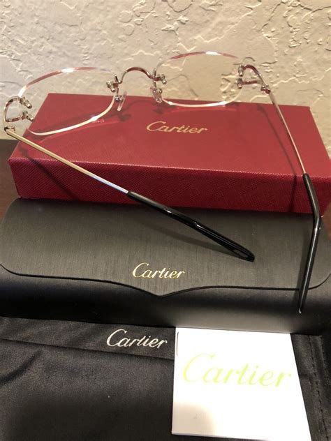 cartier unisex glasses.